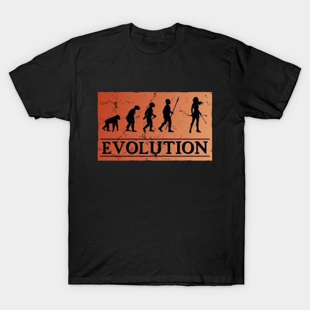 Archery Evolution T-Shirt by NicGrayTees